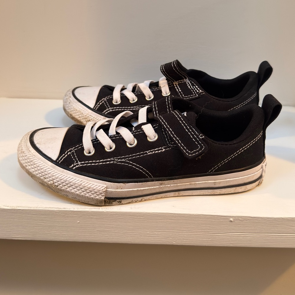 Kids Black Sneakers